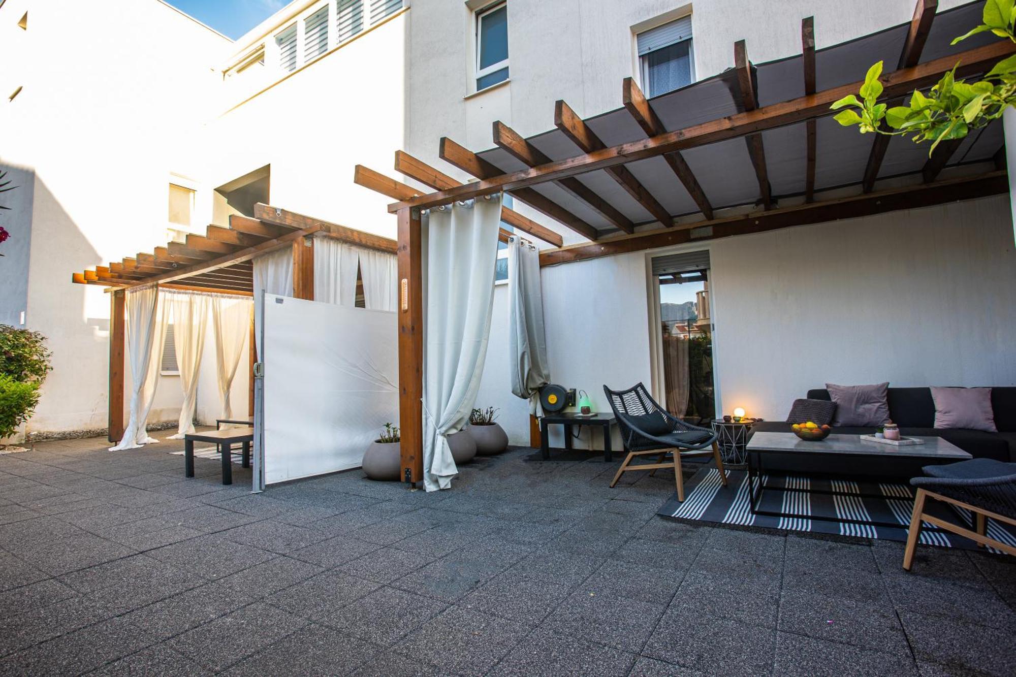 Luxusapartment Nav Podstrana Exterior foto