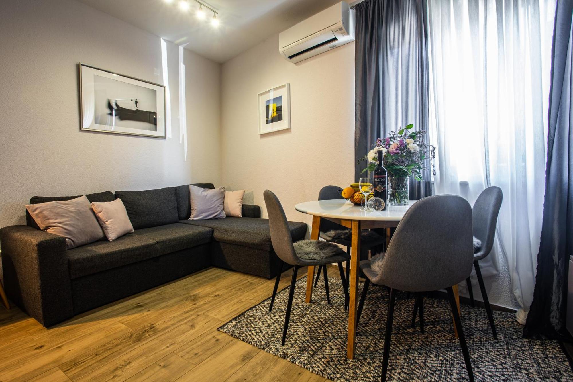 Luxusapartment Nav Podstrana Exterior foto