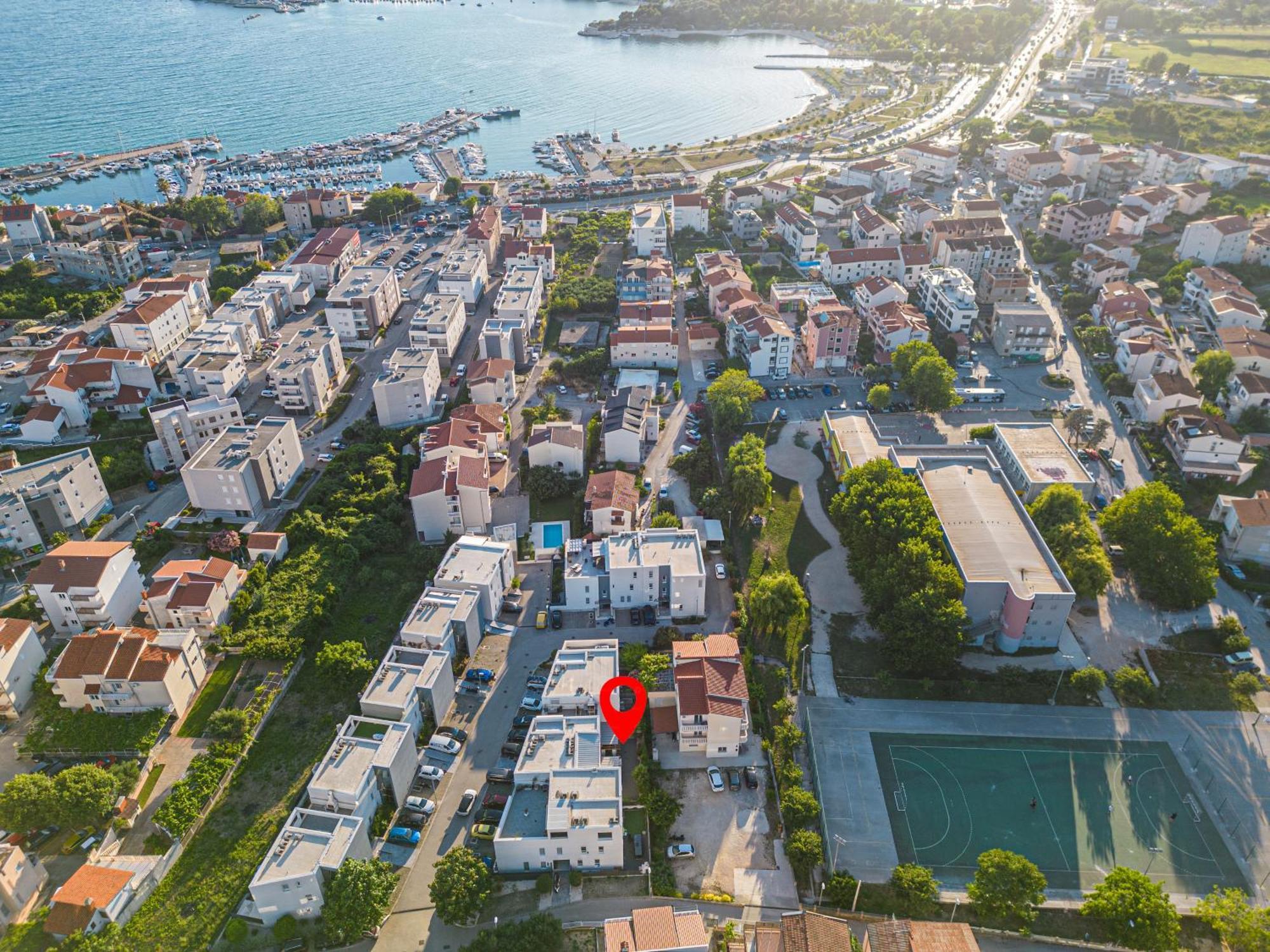 Luxusapartment Nav Podstrana Exterior foto